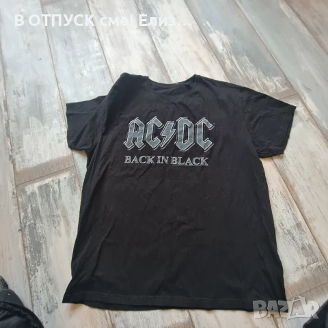 AC DC Back to Black нова оригинална тениска