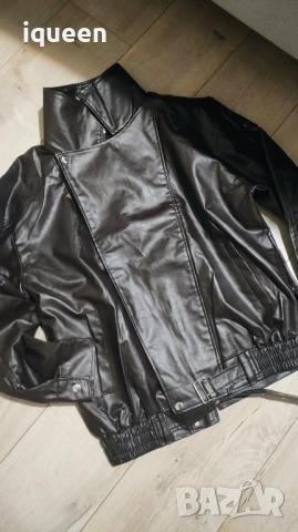 Актуално кожено яке Oversize , снимка 4 - Якета - 53206448