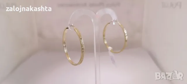 Нови Златни обеци-2,60гр/14кр, снимка 3 - Обеци - 49315567