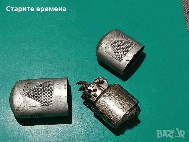 СТАРА ВОЙНИШКА АЛУМИНИЕВА ЗАПАЛКА , снимка 2 - Други ценни предмети - 54150703