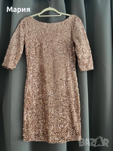 Нова рокля с пайети и дълъг ръкав Esmara