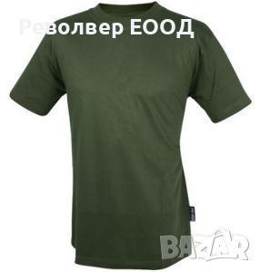 Маслинено зелена тениска WEB-TEX, снимка 1 - Екипировка - 45052534