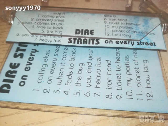 DIRE STRAITS-ORIGINAL TAPE 0308251734, снимка 5 - Аудио касети - 51237623