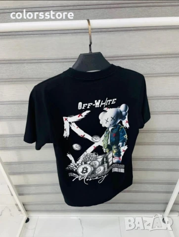 Мъжка тениска Off White/IM67c, снимка 2 - Тениски - 51233677