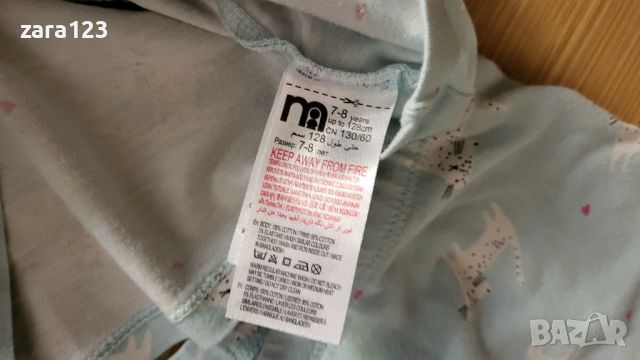 Пижама mothercare, 7-8г, снимка 2 - Детски пижами - 46770288