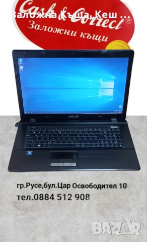 Asus Altec.Ram 4 GB.Памет 148 GB.17".Цена 145 лв., снимка 1 - Лаптопи за дома - 45202719