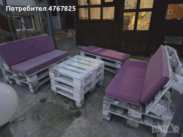 Градински комплект, снимка 2 - Градински мебели, декорация  - 53863087