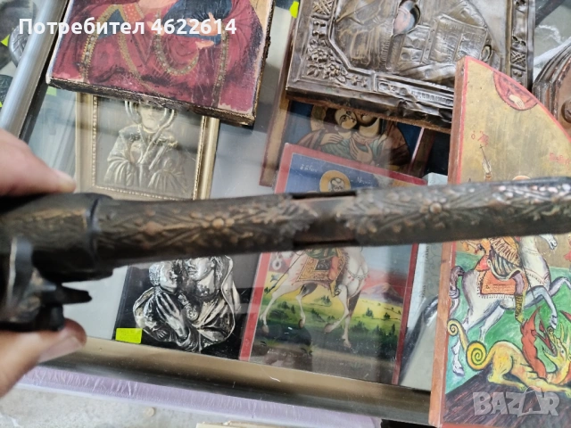 Кремъчен пищов, снимка 3 - Антикварни и старинни предмети - 54256432