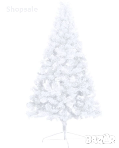 Изкуствена коледна елха - бяла -120см, снимка 4 - Декорация за дома - 52485124