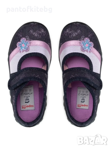 Superfit Пантофи Виолетка за момиче , снимка 4 - Детски пантофи - 51482326
