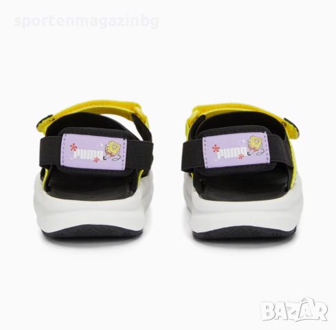 Детски сандали Puma Evolve Sandal SPONGEBOB ACPS, снимка 6 - Детски сандали и чехли - 46595782