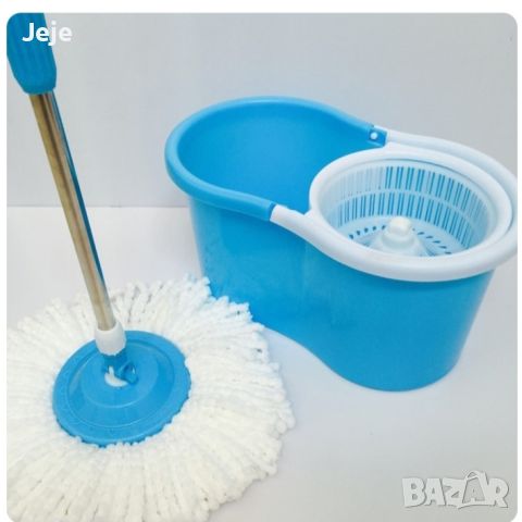 Моп за почистване на под - ламинат - spin mop 360 , снимка 3 - Мопове, кофи, четки и метли - 45584610