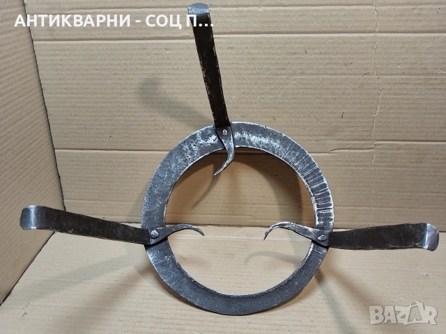 Стар Кован Сажек, Пиростия За Огнище. / НОМЕР 1777., снимка 5 - Антикварни и старинни предмети - 54001964