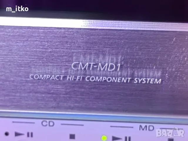 SONY CMT-MD1 Mini Disk , снимка 14 - Аудиосистеми - 49785421