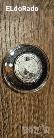 инвестиционна сребърна монета,,извънземно" , снимка 10 - Нумизматика и бонистика - 52906028