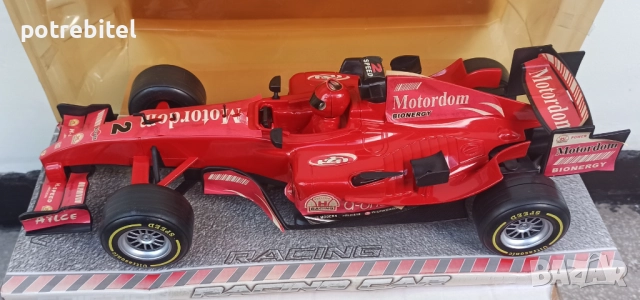 Инерционна количка Формула 1 / F1 - М 1:10 - за 10 €вро Нова 