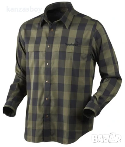 Seeland Highseat shirt in Hunter green - мъжка ловна риза КАТО НОВА 2ХЛ 