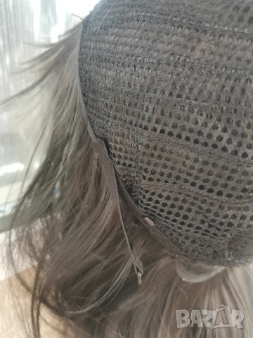 Нова средна дължина черна перука с бретон - 45 см - мод.5 →, снимка 11 - Аксесоари за коса - 50919387