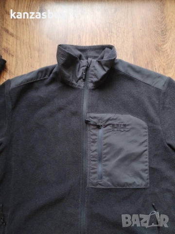 helly hansen full zip fleece - страхотен мъжки полар S, снимка 6 - Спортни дрехи, екипи - 53097451