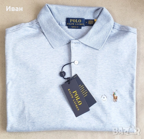 Новa оригинална фланелка Polo Ralph Lauren, classic fit – 100% памук, размер М