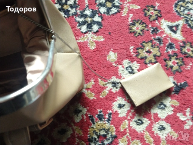 Ретро кожена дамска чантата, снимка 5 - Чанти - 52532317