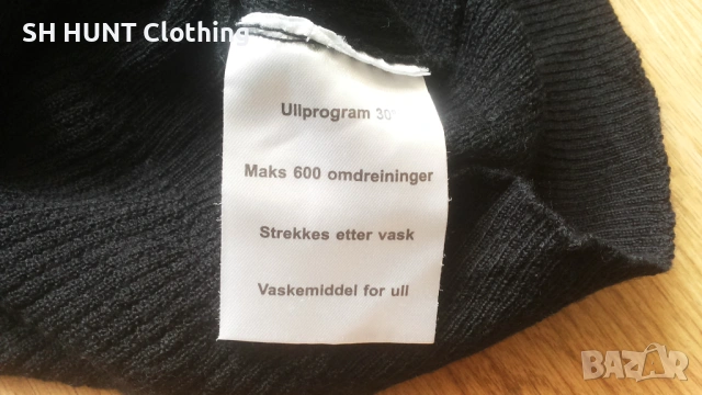 LANULLVA Hustadvika 2.0 Wool Sweater Half Zip 100% Merino Wool размер L / XL термо блуза - 2476, снимка 12 - Пуловери - 54160685