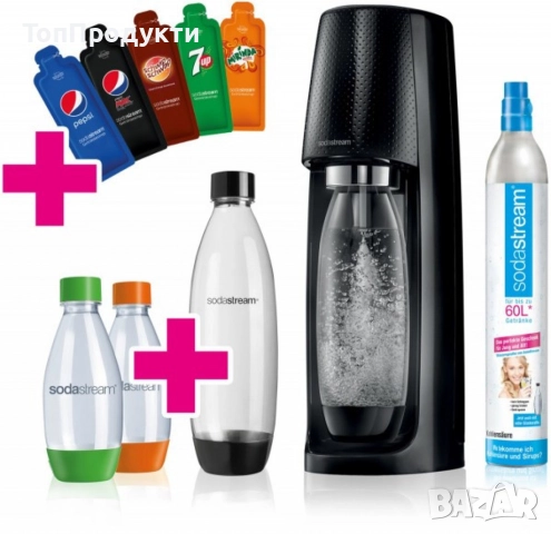 Машина за газиране на вода SodaStream Easy, снимка 2 - Кухненски роботи - 52946659