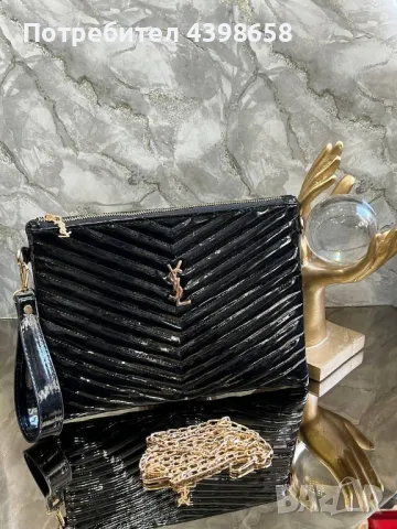 Дамска чанта YSL, снимка 3 - Чанти - 49599350