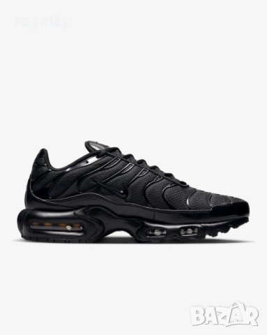 Оригинални Маратонки Nike Air Max Plus Triple Black, снимка 3 - Маратонки - 54044973