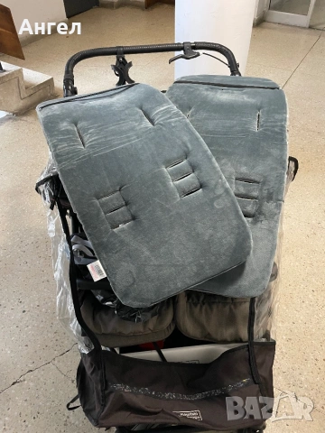 MOUNTAIN BUGGY Комбинирана количка за близнаци., снимка 8 - Детски колички - 53287344