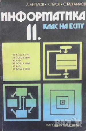 Информатика за 11. клас на ЕСПУ, снимка 1 - Учебници, учебни тетрадки - 46569628