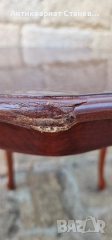 Елегантна винтидж маса, снимка 18 - Маси - 54045809