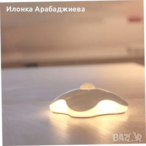 LED сензорна нощна лампа за стая, гардероб, шкаф с usb - "motion detection", снимка 1 - Лед осветление - 48492904