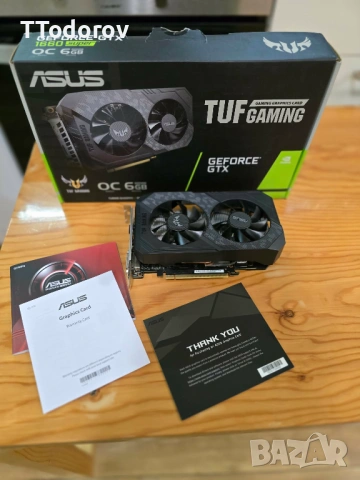 Видео карта 1660 Super Asus Tuf Gaming 6gb 