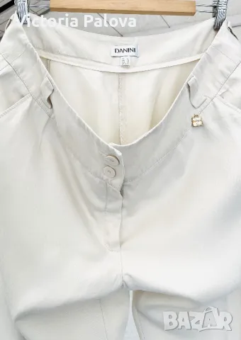 Красив панталон DANINI светъл беж