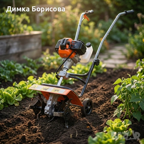 Бензинова мотофреза, снимка 3 - Градинска техника - 53947670