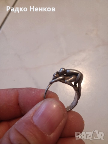 сребърен пръстен .проба 925, снимка 2 - Пръстени - 54158906