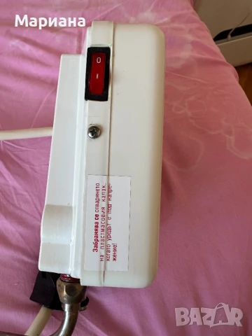 Български проточен бойлер 4kw, работещ, почти неизползван, снимка 3 - Бойлери - 51309695
