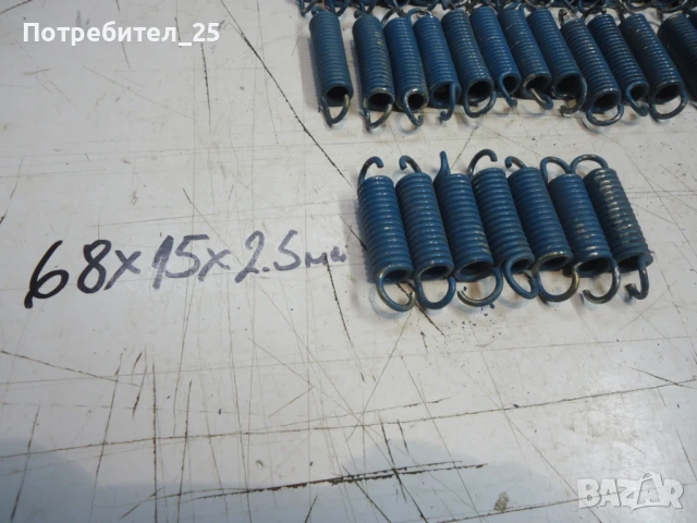 Пружини за опън обява №3, снимка 3 - Други машини и части - 50552192