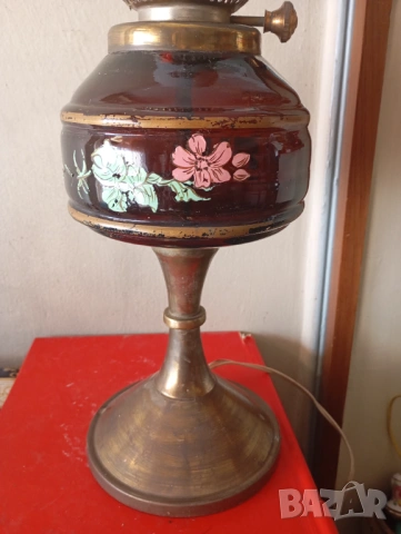 Настолна лампа тип газова, снимка 2 - Настолни лампи - 54236461