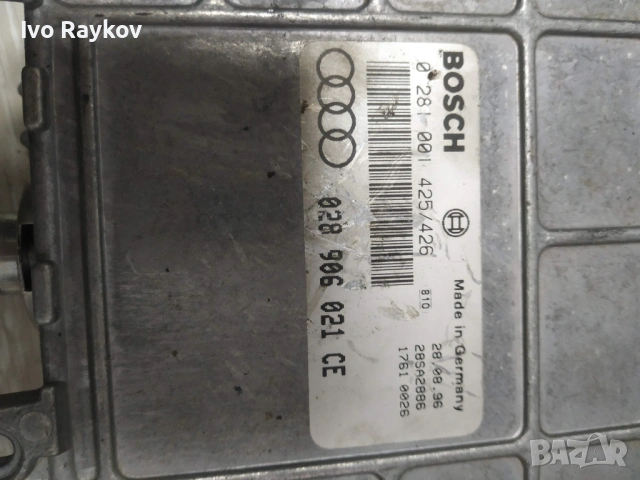компютър AUDI A4 1.9 TDI, 028906021CE, 028 906 021 CE, BOSCH, 0281001425, 0281 001 426, снимка 3 - Части - 53022913