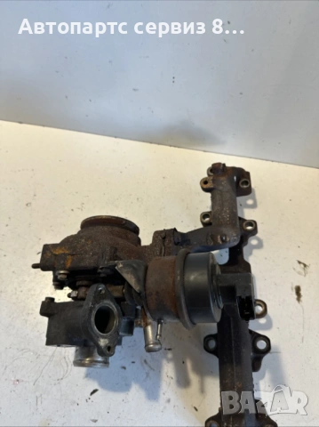 Турбокомпресор 55233062 за Fiat 500L, оригинален, 1.3 MultiJet, модел 2013 година, снимка 4 - Части - 53135522