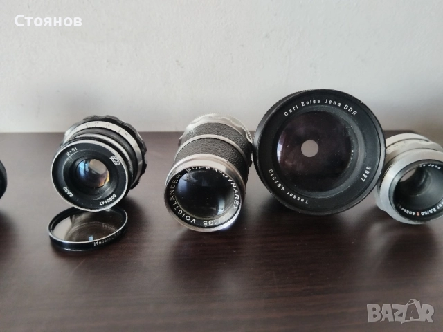 Обективи Carl Zeiss,Voigtländer,DOMIPLAN,Nikon,Soligor,BEROLINA,AMPIS,INDUSTAR , снимка 4 - Обективи и филтри - 48050331