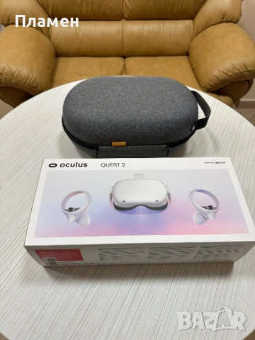VR очила Meta Oculus Quest 2 - с кутрия , контролери и аксесоари, снимка 5 - Други игри и конзоли - 53961321