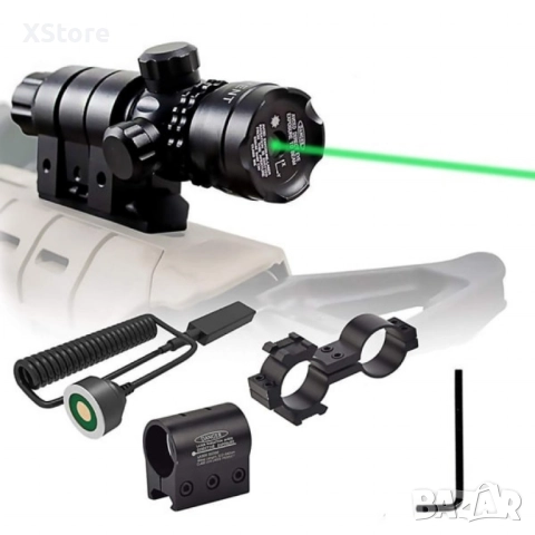 Зелен лазерен с батерия и USB зареждане - Прецизност и удобство в едно, снимка 6 - Друга електроника - 52555985