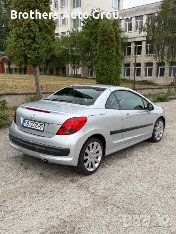 Peugeot 207 CC 1.6 VTi 2009 г. Автоматик, снимка 4 - Автомобили и джипове - 52053752