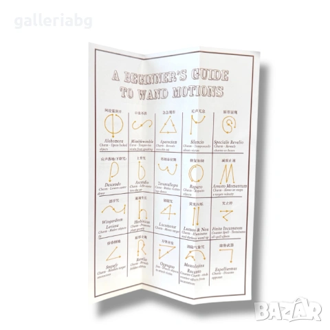 Магическа пръчка Sirius Black – Harry Potter Wand с кутия, карта и билет Platform 9¾, снимка 6 - Колекции - 53929284