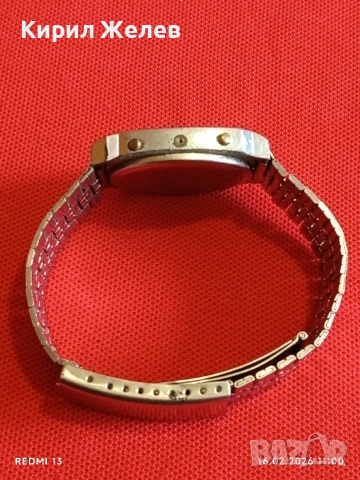 Винтидж електтронен часовник LEVIS мъжки рядък за КОЛЕКЦИЯ 51882, снимка 5 - Мъжки - 53492171