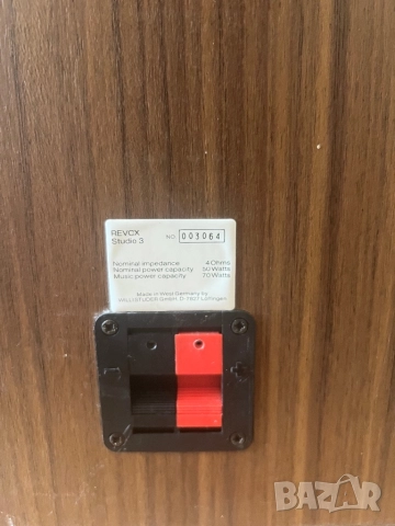 REVOX studio 3, снимка 6 - Тонколони - 52078264