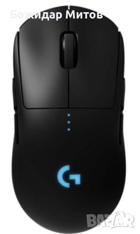 Гейминг мишка Logitech - G Pro НОВА, оптична, безжична, черна, снимка 2 - Клавиатури и мишки - 45778046